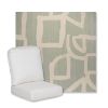 Picture of Brushstroke Duckegg | Gensun Replacement Cushions | High Back Chair
