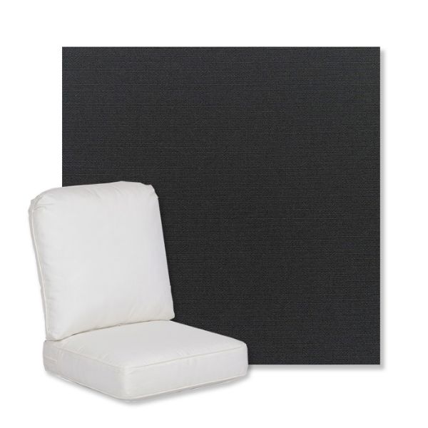 Picture of Canvas Black | Gensun Replacement Cushions | High Back Chair