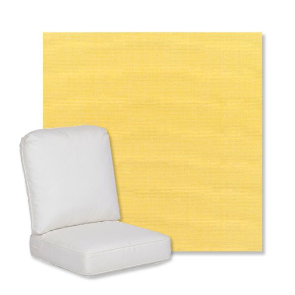 Picture of Canvas Buttercup | Gensun Replacement Cushions | High Back Chair