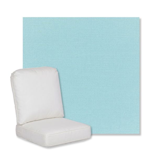 Picture of Canvas Mineral Blue | Gensun Replacement Cushions | High Back Chair