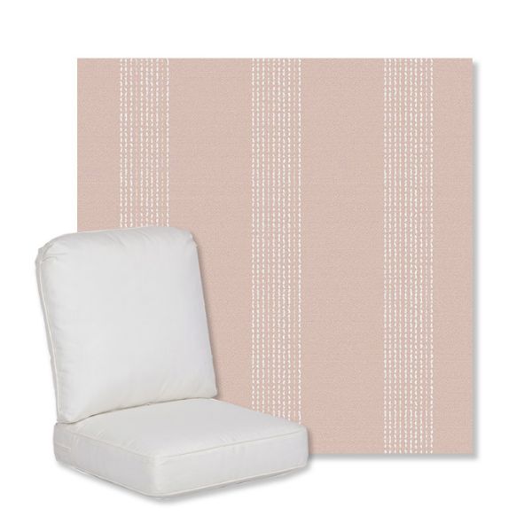Picture of Caper Blush | Gensun Replacement Cushions | High Back Chair