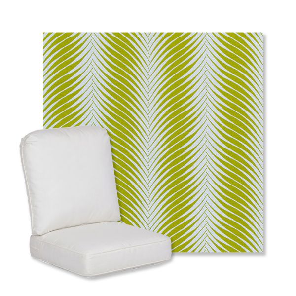 Picture of Clock Out Frond | Gensun Replacement Cushions | High Back Chair