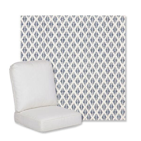 Picture of Detail Denim | Gensun Replacement Cushions | High Back Chair