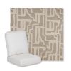 Picture of Escher Greige | Gensun Replacement Cushions | High Back Chair