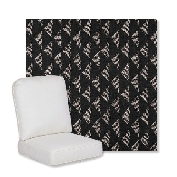 Picture of Etched Angles Char | Gensun Replacement Cushions | High Back Chair