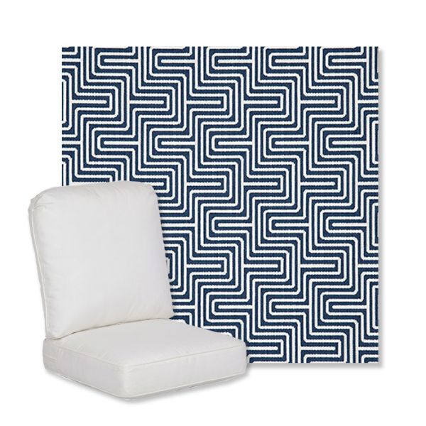 Picture of Figure Indigo | Gensun Replacement Cushions | High Back Chair