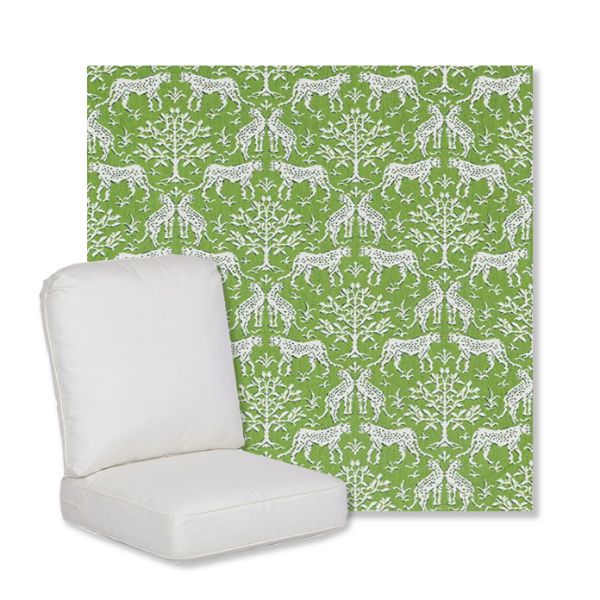 Picture of Jaipur Frame Chive | Gensun Replacement Cushions | High Back Chair