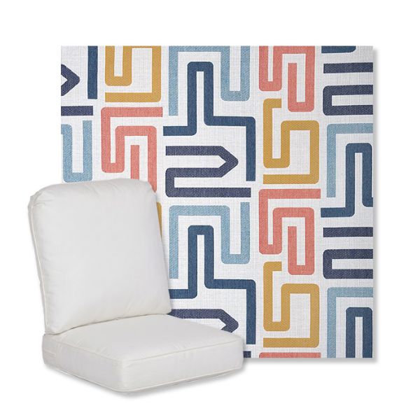Picture of Labyrinth Fiesta | Gensun Replacement Cushions | High Back Chair