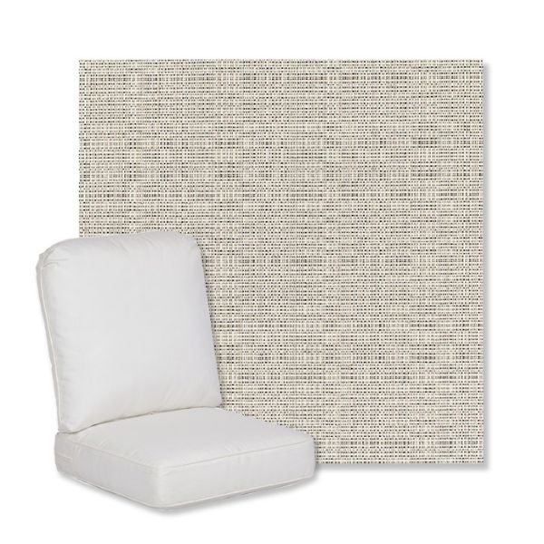 Picture of Linen Silver | Gensun Replacement Cushions | High Back Chair