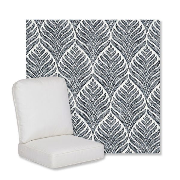 Picture of Linnaeus Indigo | Gensun Replacement Cushions | High Back Chair