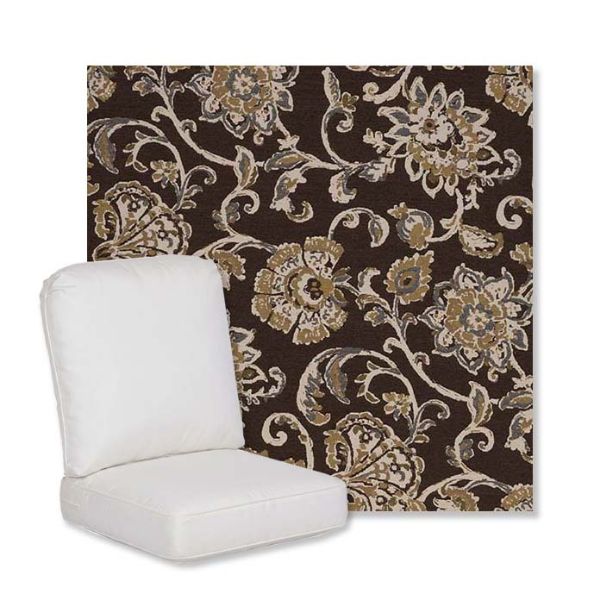 Picture of Martha Floral Garden Path | Gensun Replacement Cushions | High Back Chair