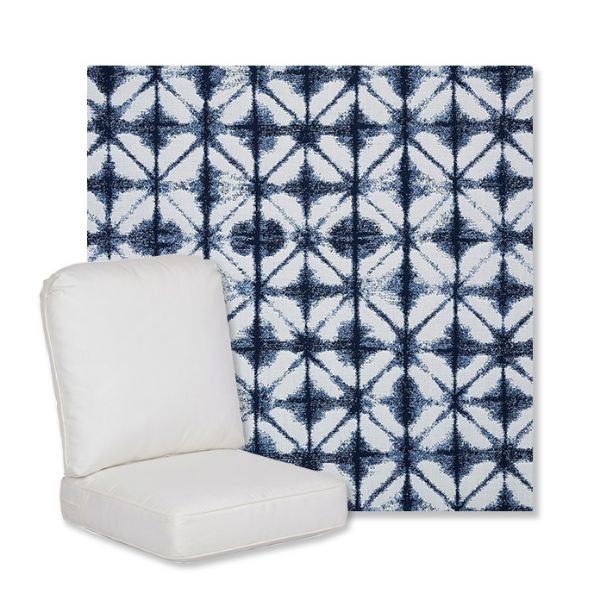 Picture of Midori Indigo | Gensun Replacement Cushions | High Back Chair