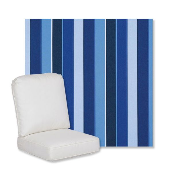 Picture of Milano Cobalt | Gensun Replacement Cushions | High Back Chair