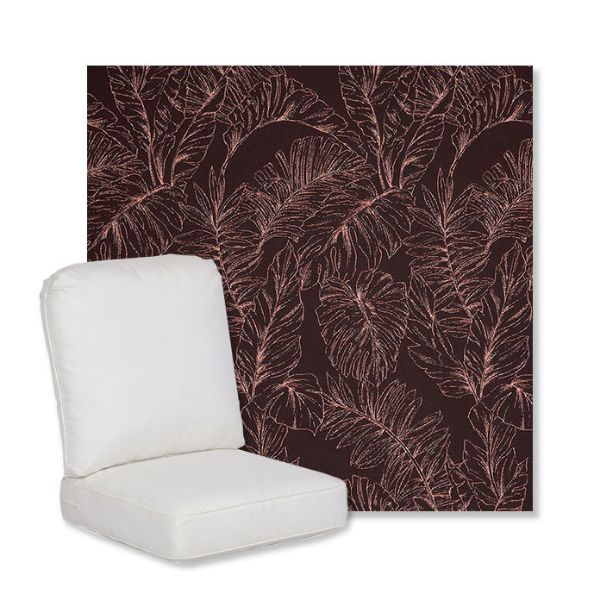 Picture of Palma Sangria | Gensun Replacement Cushions | High Back Chair