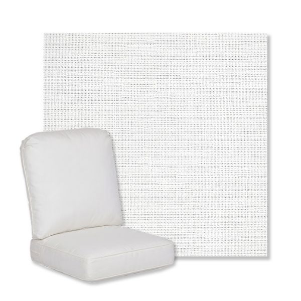 Picture of Piazza White | Gensun Replacement Cushions | High Back Chair