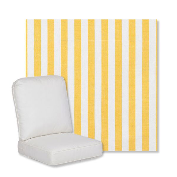 Picture of Sail Away Sunflower | Gensun Replacement Cushions | High Back Chair