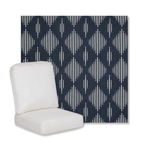 Picture of Spinner Diamond Midnight | Gensun Replacement Cushions | High Back Chair