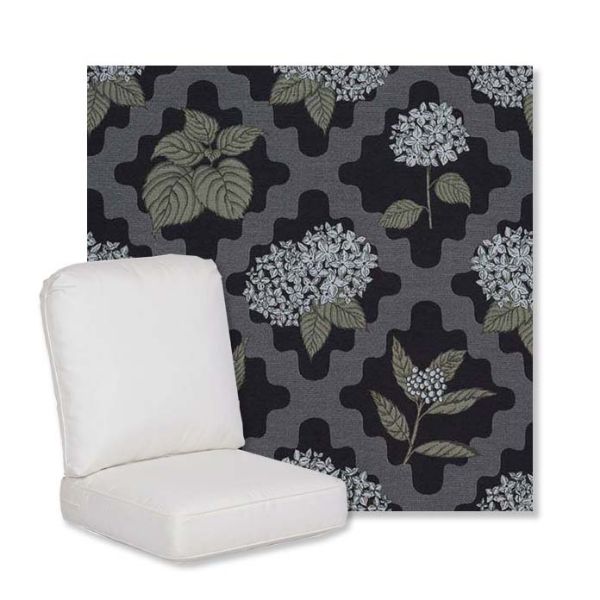 Picture of Trellis Morning Glory | Gensun Replacement Cushions | High Back Chair