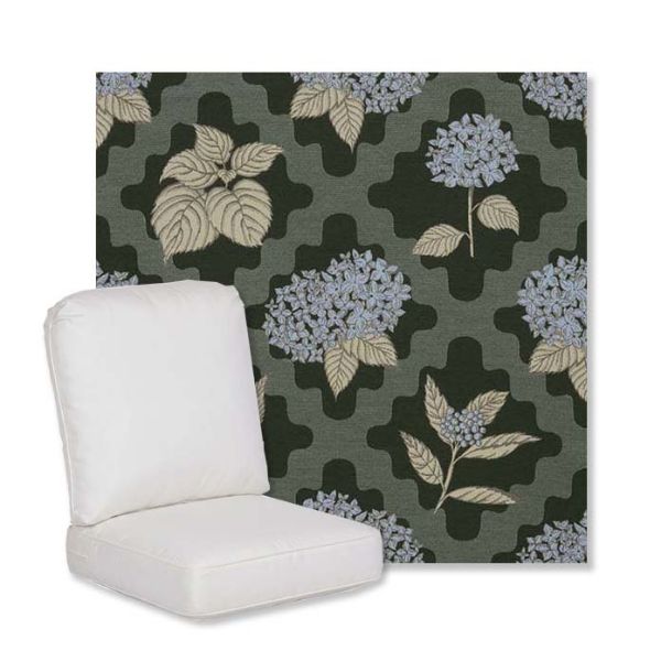 Picture of Trellis Topiary | Gensun Replacement Cushions | High Back Chair