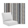 Picture of Pamlico Bay Charcoal | Universal Deep Seating Outdoor Cushions SIZE A