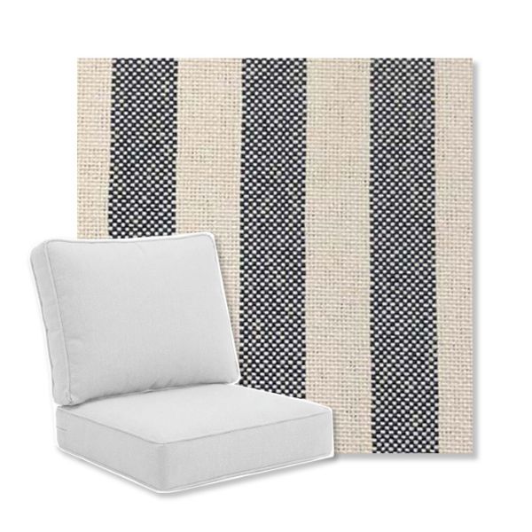 Picture of Seaport Sail | Universal Deep Seating Outdoor Cushions SIZE A