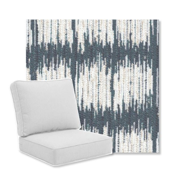 Picture of Sicily Navy | Universal Deep Seating Outdoor Cushions SIZE A