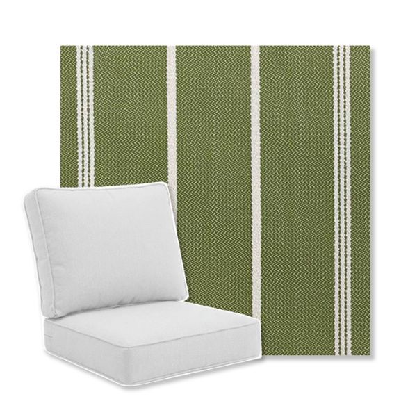 Picture of Starboard Grass | Universal Deep Seating Outdoor Cushions SIZE A