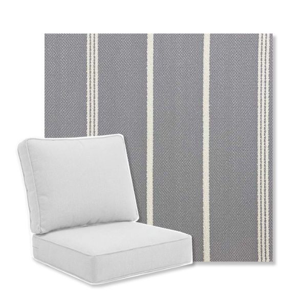 Picture of Starboard Overcast | Universal Deep Seating Outdoor Cushions SIZE A