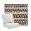 Picture of Vacation Charcoal | Universal Deep Seating Outdoor Cushions SIZE A