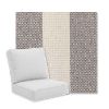Picture of Nantucket Charcoal | Universal Deep Seating Outdoor Cushions SIZE B