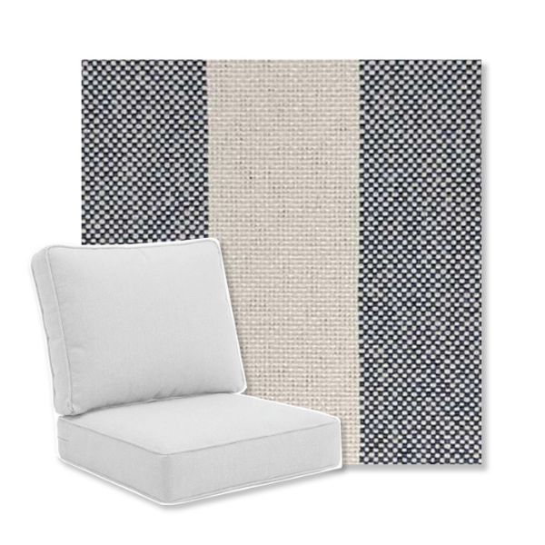 Picture of Nantucket Sail | Universal Deep Seating Outdoor Cushions SIZE B