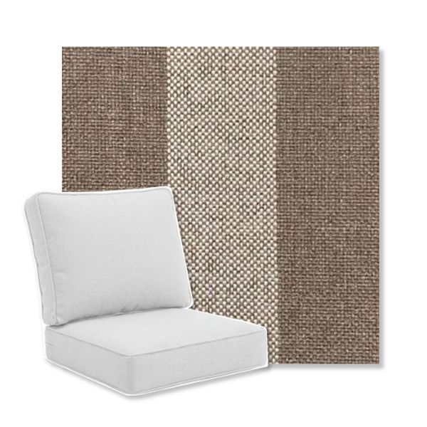 Picture of Nantucket Wheat | Universal Deep Seating Outdoor Cushions SIZE B