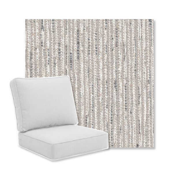 Picture of Palm Springs Charcoal | Universal Deep Seating Outdoor Cushions SIZE B