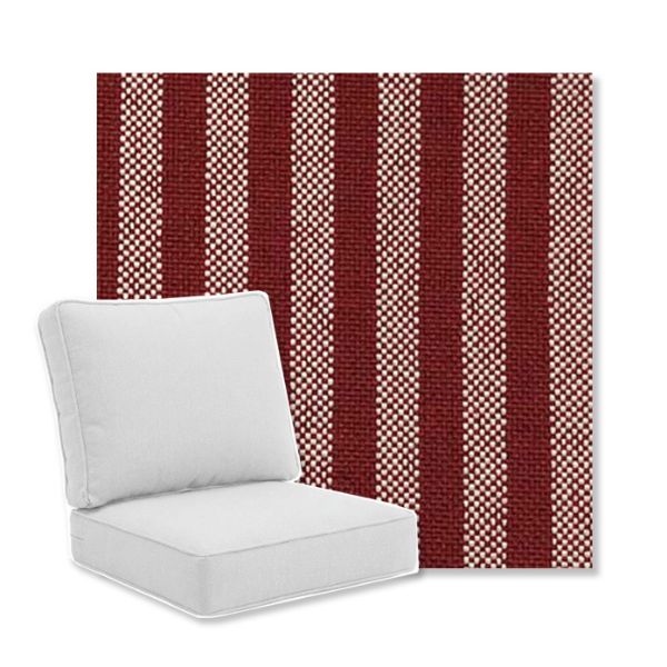 Picture of Sailboat Red | Universal Deep Seating Outdoor Cushions SIZE B