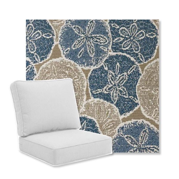 Picture of Sanddollar Sky | Universal Deep Seating Outdoor Cushions SIZE B