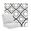 Picture of Savannah Black | Universal Deep Seating Outdoor Cushions SIZE B