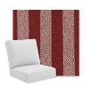 Picture of Seaport Red | Universal Deep Seating Outdoor Cushions SIZE B