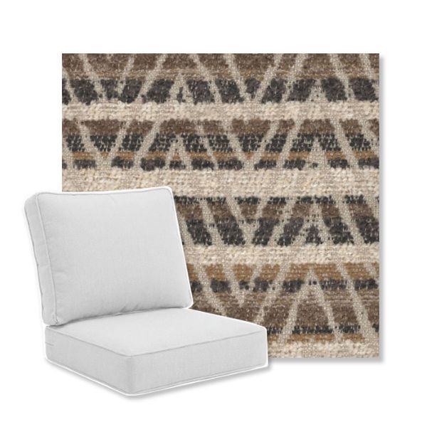 Picture of Vacation Charcoal | Universal Deep Seating Outdoor Cushions SIZE B