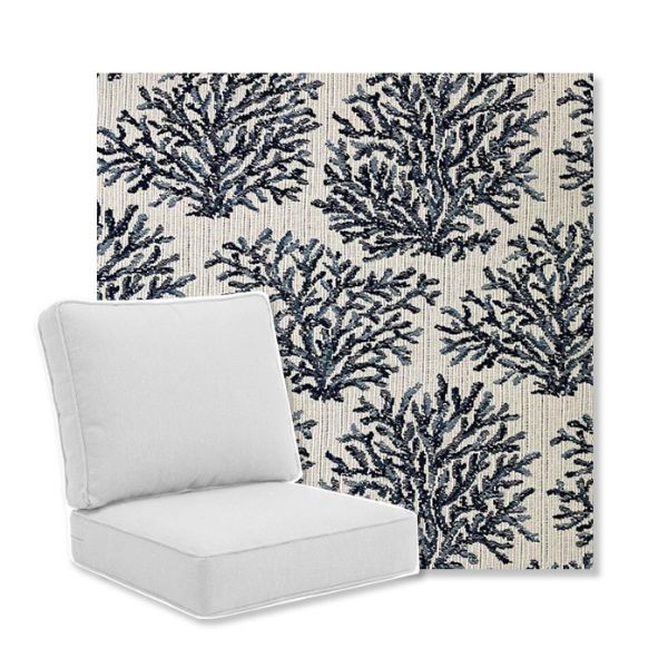 Picture of Coral Bay Dark Navy | Universal Deep Seating Outdoor Cushions SIZE B