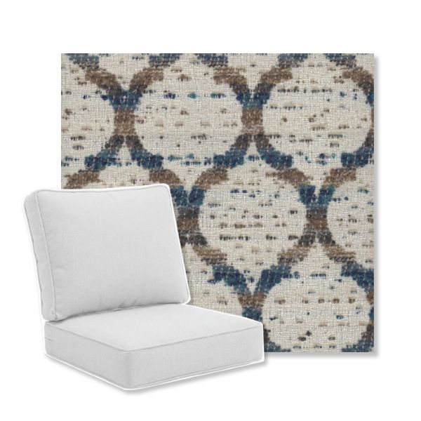 Picture of Recess Blue | Universal Deep Seating Outdoor Cushions SIZE B