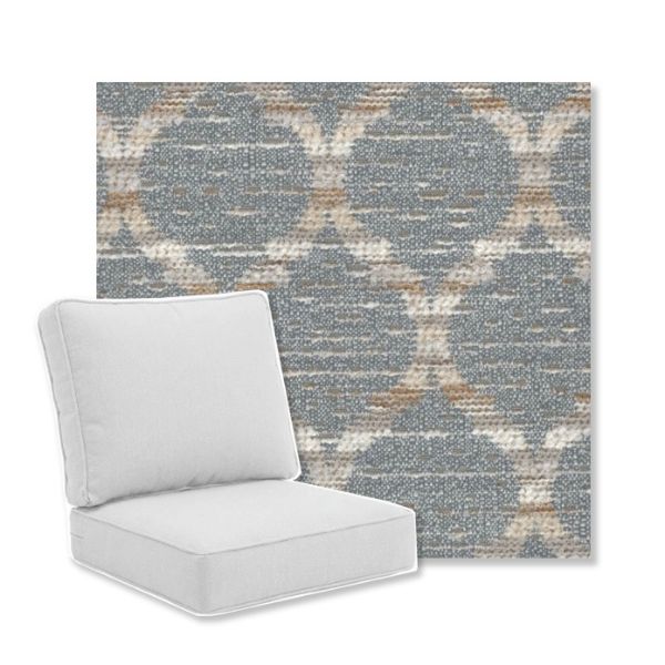 Picture of Recess Stone | Universal Deep Seating Outdoor Cushions SIZE B