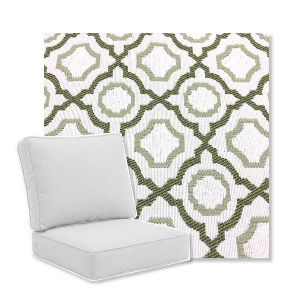 Picture of Savannah Green | Universal Deep Seating Outdoor Cushions SIZE B