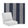Picture of Seaport Navy | Universal Deep Seating Outdoor Cushions SIZE B