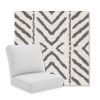 Picture of Serengeti Charcoal | Universal Deep Seating Outdoor Cushions SIZE B