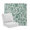 Picture of Squiggle Water | Universal Deep Seating Outdoor Cushions SIZE B