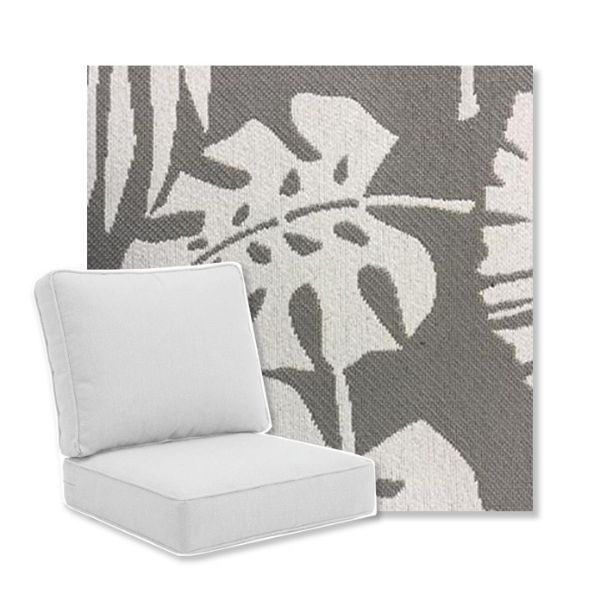 Picture of Tropical Chrome | Universal Deep Seating Outdoor Cushions SIZE B