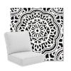 Picture of Gwyneth Black | Universal Deep Seating Outdoor Cushions SIZE B
