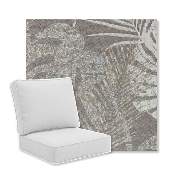 Picture of Kauai Fog | Universal Deep Seating Outdoor Cushions SIZE B
