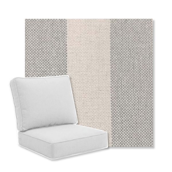 Picture of Nantucket Gray | Universal Deep Seating Outdoor Cushions SIZE B