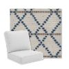 Picture of Pyrenees Blue | Universal Deep Seating Outdoor Cushions SIZE B